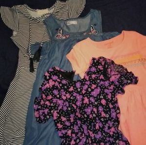 Girls dresses bundle sizes 6-7